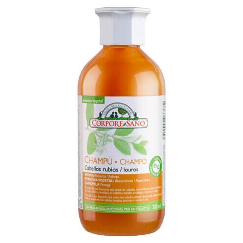 Champu cabello rubios henna 300ml Corpore Sano Champu cabello rubios henna 300ml Corpore Sano