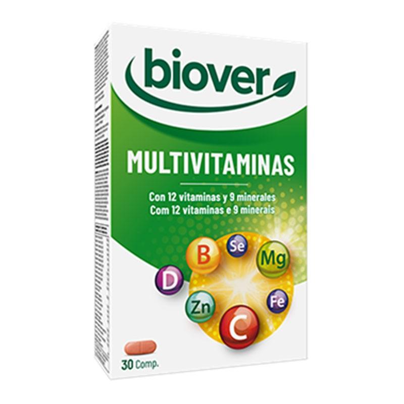 Multivitaminas Basic 30 comprimidos Biover Multivitaminas Basic 30 comprimidos Biover