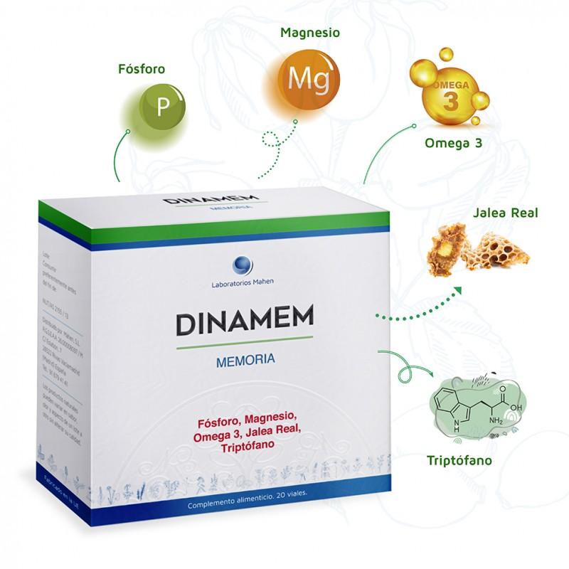 Dinamem 24 (memoria) 20 viales Mahen