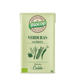 Caldo de Verduras autentico tetrabrik Bio 1L Biocop
