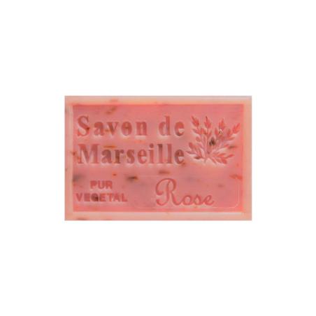 Jabon de marsella Petalos de Rosa 125g Savonnerie