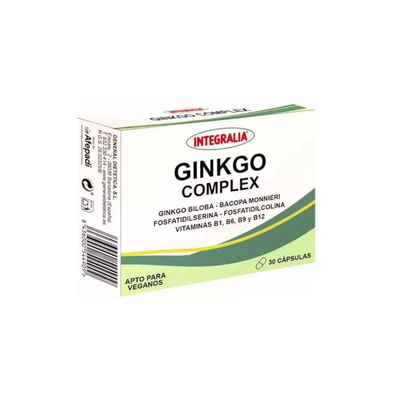 Ginkgo complex 30 capsulas Integralia Ginkgo complex 30 capsulas Integralia