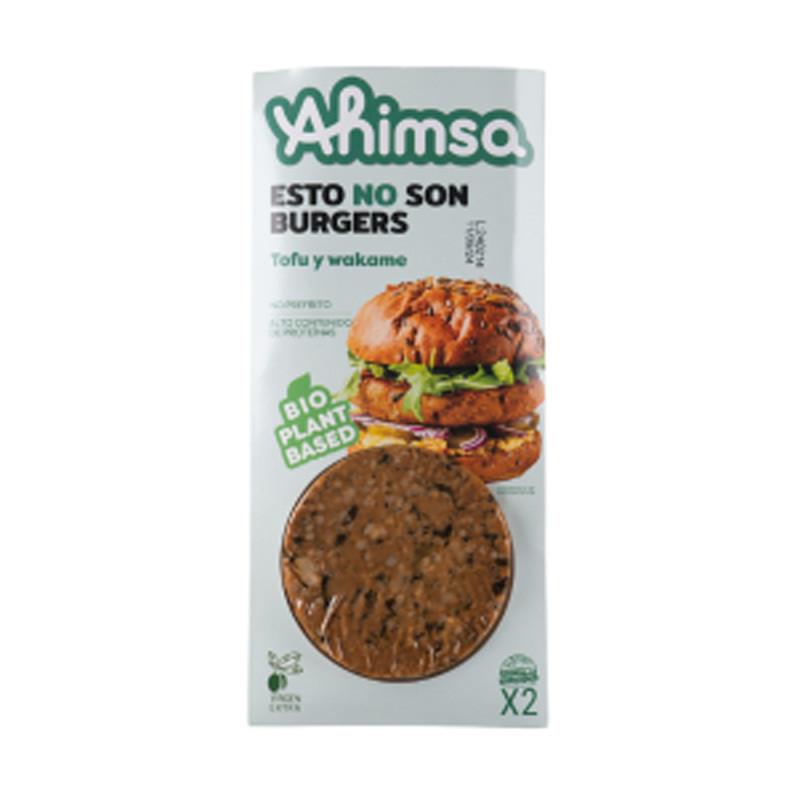 Hamburguesa tofu y wakame (temperatura ambiente) Bio 160g AHIMSA Hamburguesa tofu y wakame (temperatura ambiente) Bio 160g AHIMSA