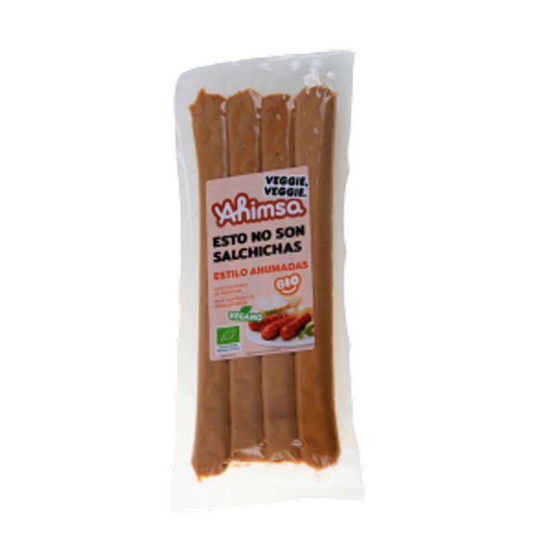 Salchicha veggie Alemana (temperatura ambiente)(4 UND) Bio 200g AHIMSA Salchicha veggie Alemana (temperatura ambiente)(4 UND) Bio 200g AHIMSA