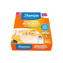 Salmon noruego al natural 160g Dumon