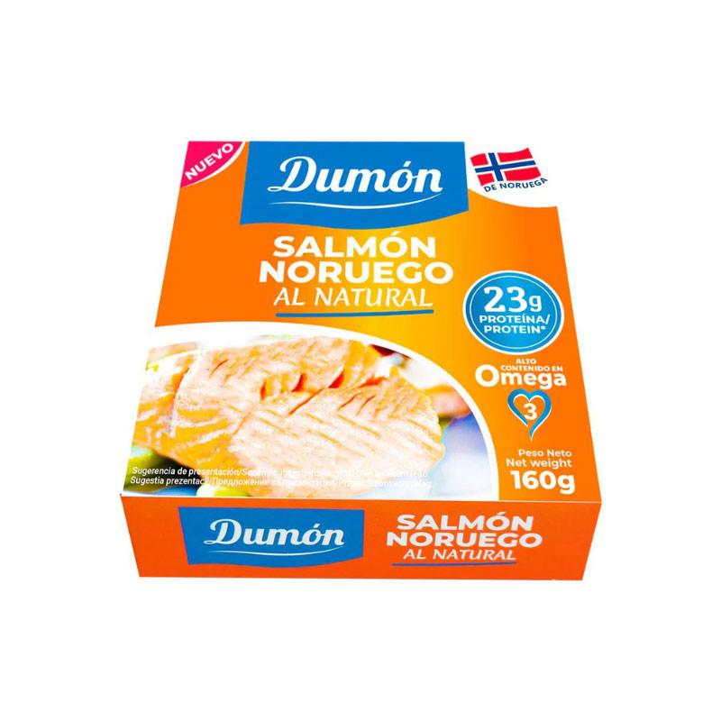 Salmon noruego al natural 160g Dumon