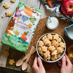 Galletas Manzana y Zanahoria Stella&Stello Bio 300g Sottolestelle