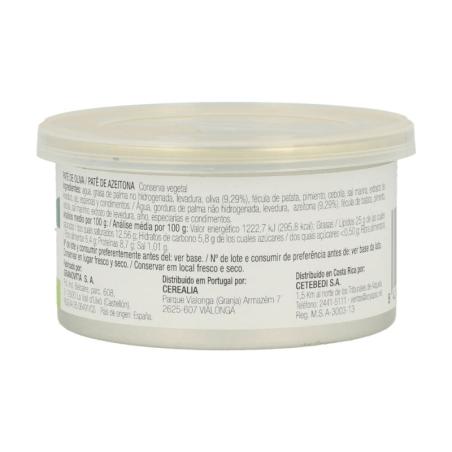 Pate de oliva lata 125g Granovita