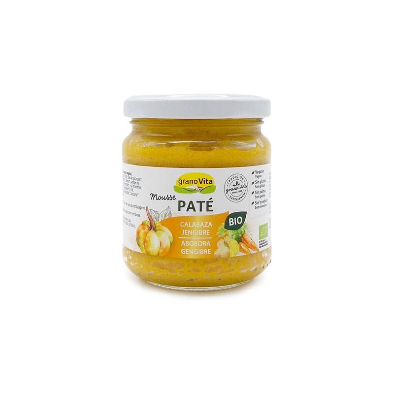 Pate Calabaza Jengibre cristal Bio 175g Granovita Pate Calabaza Jengibre cristal Bio 175g Granovita