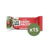 Barrita de proteina sabor Fresa Strawberry bio 40g (caja 15 unds) Lifebar