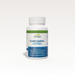 Curcumin+ con Jengibre, Canela y Pimienta 550mg 60 capsulas Sotya