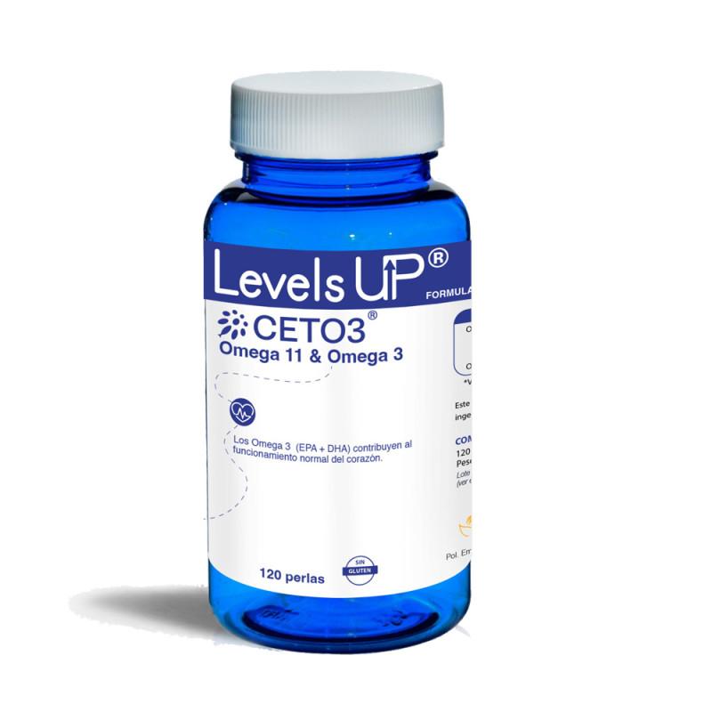 Omega Ceto3 120 perlas Levels Up