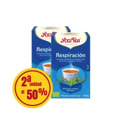 Yogi Tea Respiracion 2ª unidad al 50% 17 filtros BIO