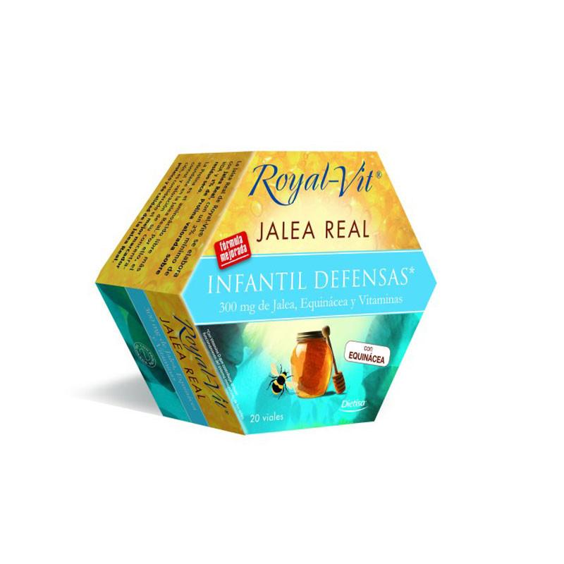 Jalea real Infantil Defensas 20 viales Royal Vit Dietisa Jalea real Infantil Defensas 20 viales Royal Vit Dietisa