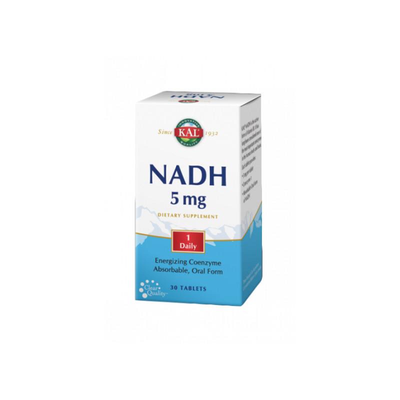 NADH 5 mg 30 comprimidos KAL NADH 5 mg 30 comprimidos KAL