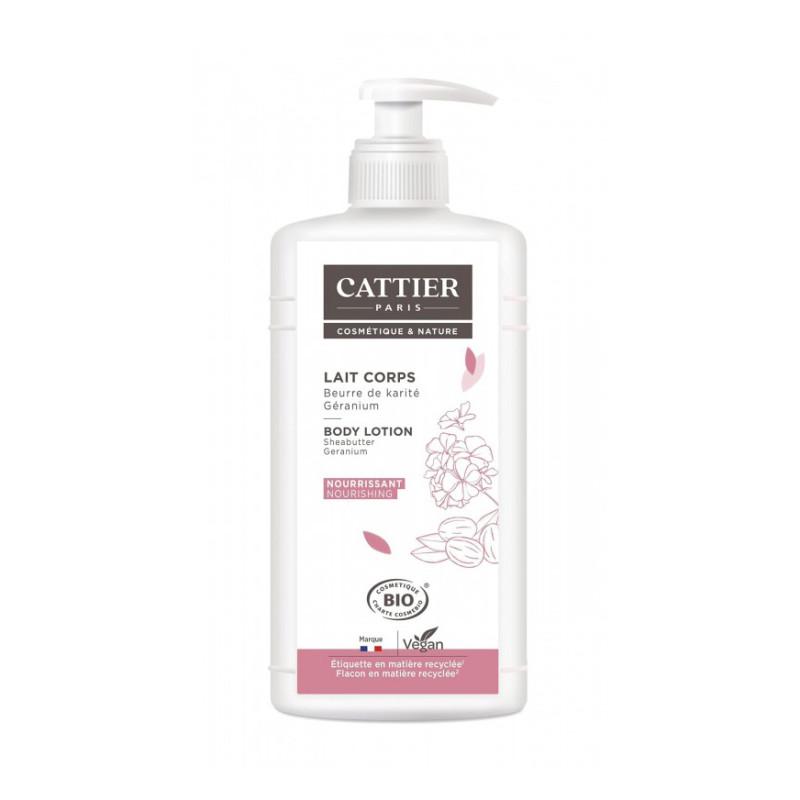 Leche Corporal Nutritiva con Manteca de Karite Bio 500ml Cattier