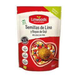 Semillas de Lino y Bayas de Goji Molidas Bio 200g Linwoods