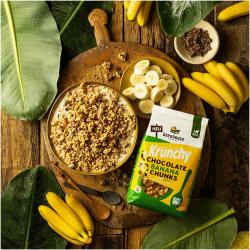Muesli Krunchy Chocolate Banana chunks bio 450g Barnhouse