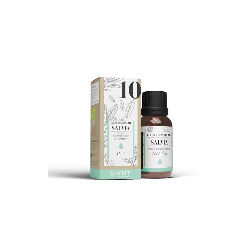 Aceite esencial Salvia (10) BIO 15ml Eladiet Aceite esencial Salvia (10) BIO 15ml Eladiet