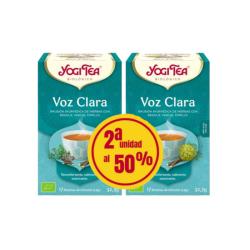 Yogi Tea Voz Clara 2ª unidad al 50% 17 filtros BIO