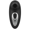 BLACKandSILVER - DRAKE DELUXE SUCKING VIBE SILICONA RECARGABLE NEGRO