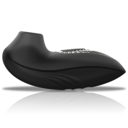 BLACKandSILVER - DRAKE DELUXE SUCKING VIBE SILICONA RECARGABLE NEGRO