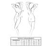 PASSION - BELISSANA SET SUJETADOR TANGA AZUL L-XL