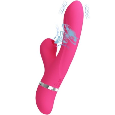 PRETTY LOVE - WILLOW VIBRADOR Y ONDAS ESTIMULADORAS RABBIT