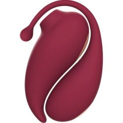 ADRIEN LASTIC - INSPIRATION ONDAS ESTIMULADORAS CLÍTORIS HUEVO VIBRADOR ROJO - APP GRATUITA