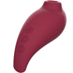 ADRIEN LASTIC - INSPIRATION ONDAS ESTIMULADORAS CLÍTORIS HUEVO VIBRADOR ROJO - APP GRATUITA