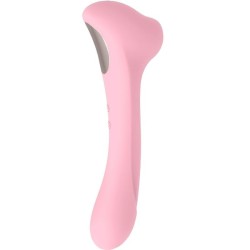 FEMINTIMATE - DAISY MASSAGER ONDAS ESTIMULADORAS Y VIBRADOR ROSA