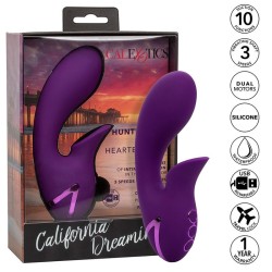 CALEXOTICS - HUNTINGTON BEACH HEARTBREAKER ESTIMULADOR and ONDAS ESTIMULADORAS MORADO BY CALIFORNIA DREAMING