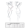 PASSION - EVALIE BODY BLANCO S-M