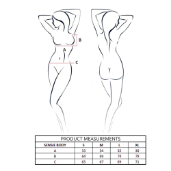 PASSION - SENSIE BODY BURDEOS L-XL
