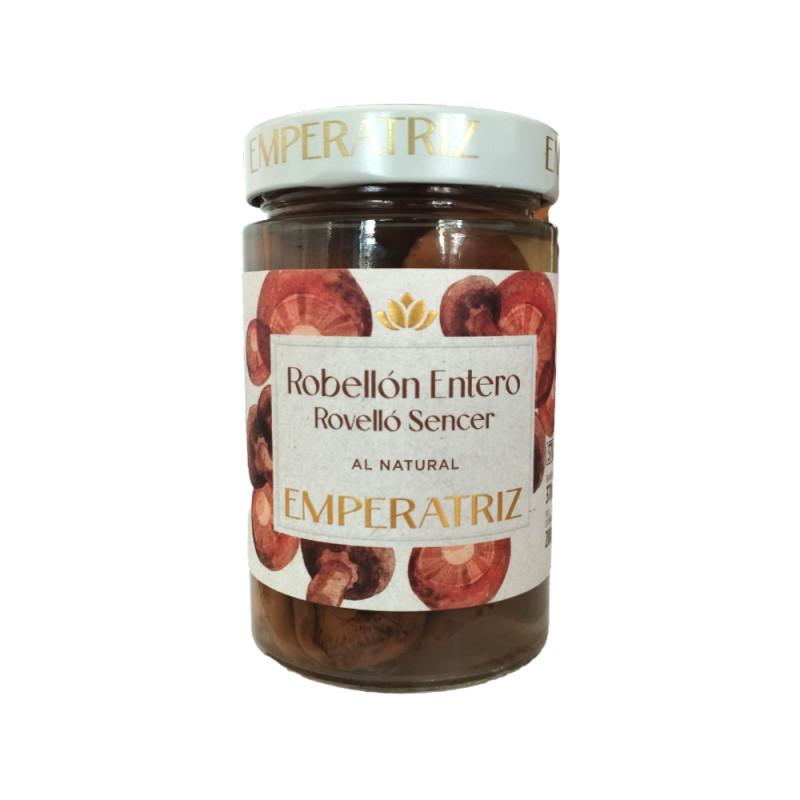 Rovellon entero al natural bio 370 ml Emperatriz