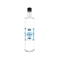 Agua de mar botella de vidrio 750 ml Sol Natural
