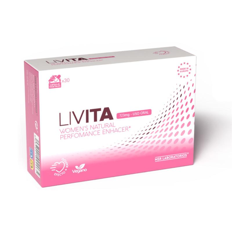 Livita Libido femenino 30 capsulas MSR Lab