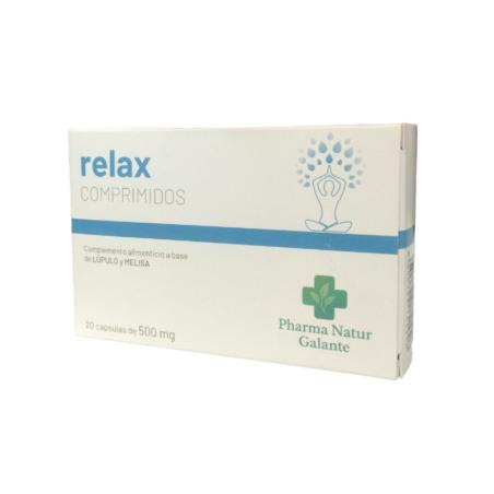 Relax lupulo y melisa 500mg 20 comprimidos Pharma Natur Galante