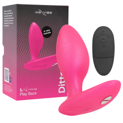 WE-VIBE - DITTO PLUG ANAL VIBRADOR ROSA