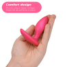 WE-VIBE - DITTO PLUG ANAL VIBRADOR ROSA