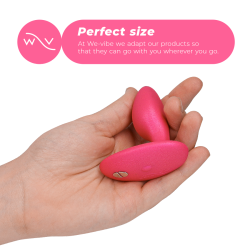 WE-VIBE - DITTO PLUG ANAL VIBRADOR ROSA