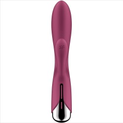 SATISFYER - SPINNING RABBIT 1 ESTIMULACION CLITORIS Y PUNTO G ROJO