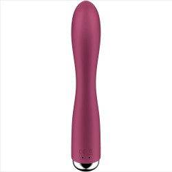 SATISFYER - SPINNING RABBIT 1 ESTIMULACION CLITORIS Y PUNTO G ROJO