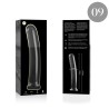 NEBULA SERIES BY IBIZA - MODELO 9 DILDO CRISTAL TRANSPARENTE 15.5 CM -O- 2.5 CM