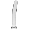 NEBULA SERIES BY IBIZA - MODELO 17 DILDO CRISTAL TRANSPARENTE 18.5 CM -O- 3 CM
