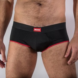 MACHO - MS24B CALZONCILLO BRIEF DARK AZUL S
