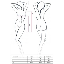 PASSION - WOMAN AKKIE SET DISFRAZ ENFERMERA S-M