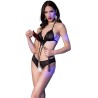CHILIROSE - CR 4410 BODY CROTCHLESS NEGRO S-M