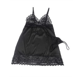 SUBBLIME - BABYDOLL CON ESTAMPADO FLORAL PECHO NEGRO S-M