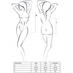 PASSION - WOMAN TRIXY TEDDY NEGRO TALLA S-M